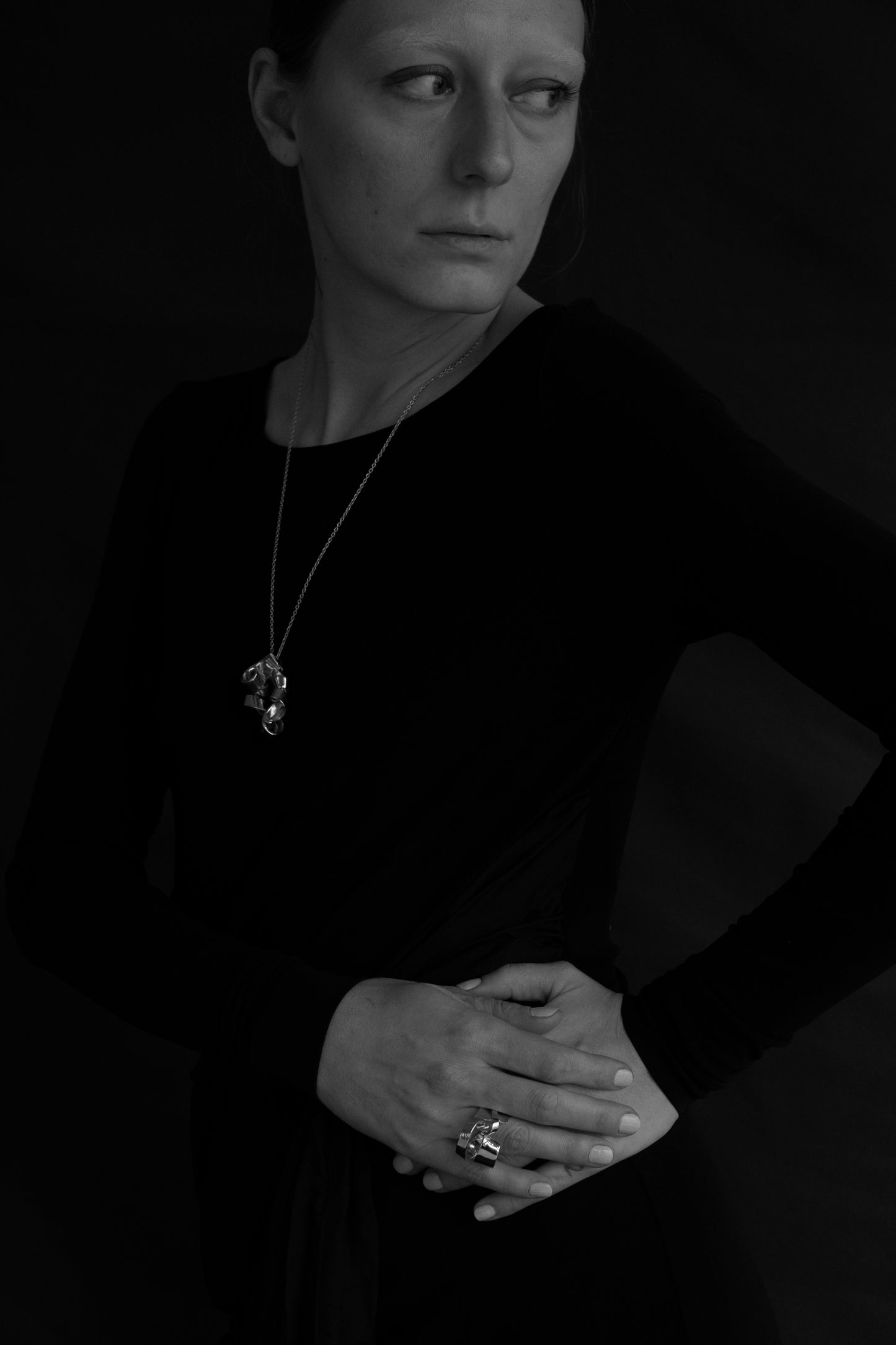 Tendril Pendant Necklace
