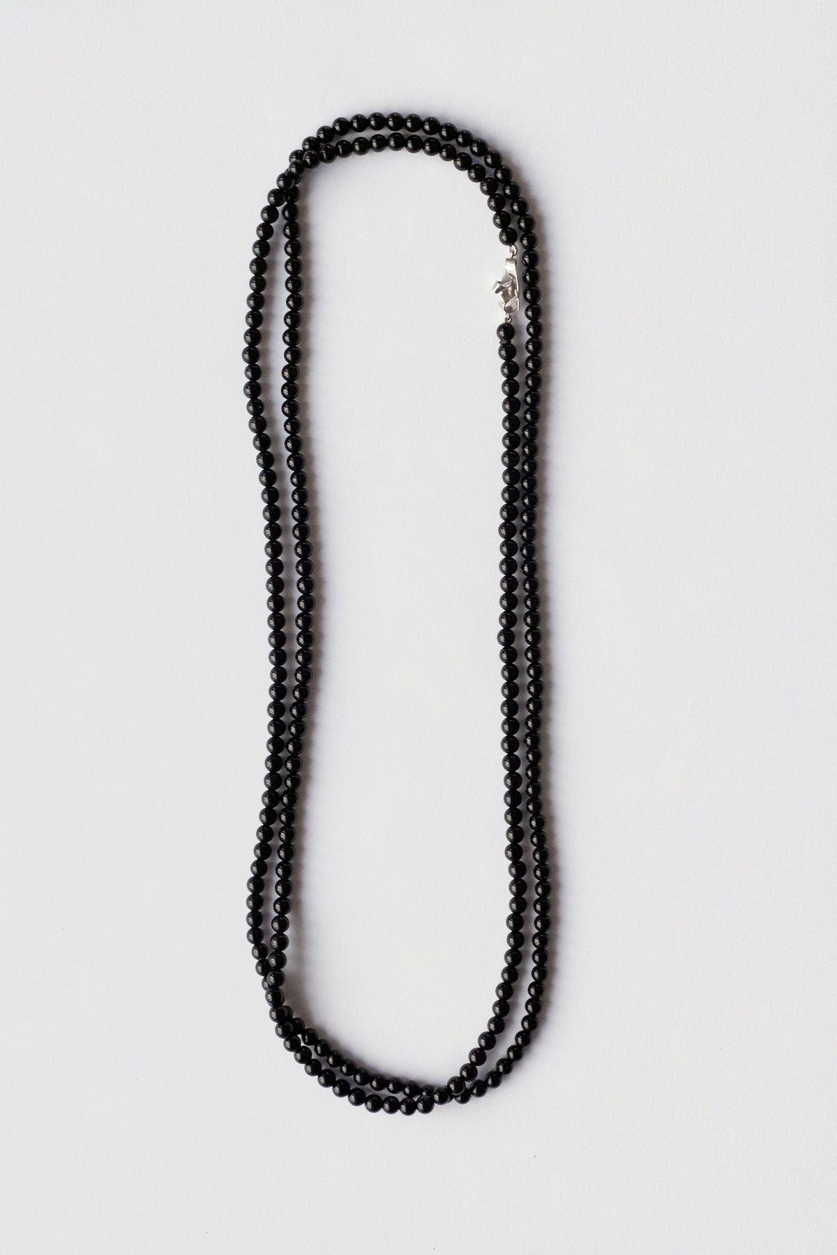 Extra Long Onyx Necklace