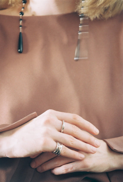 Mixed Onyx Earrings
