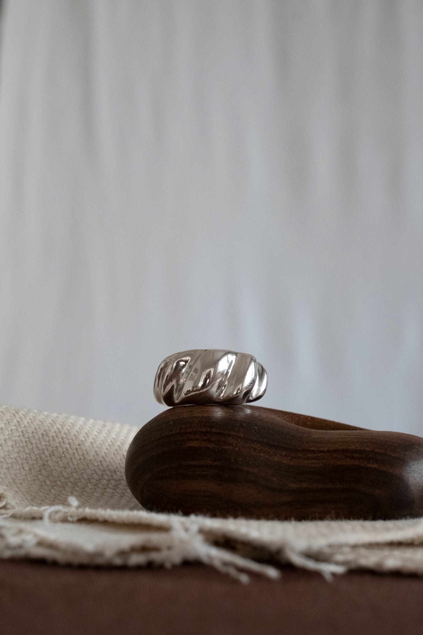 Thick Wave Ring