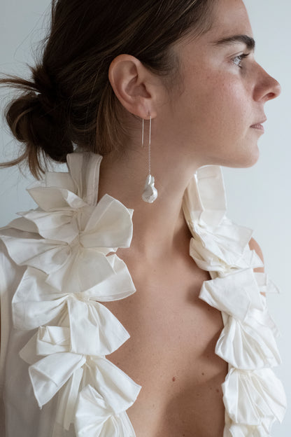Baroque Pearl Drop Earrings