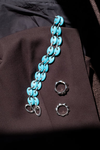 Turquoise Link Necklace