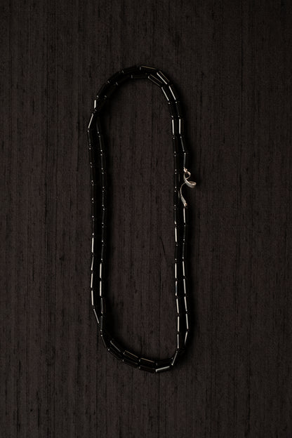 Onyx Column Necklace