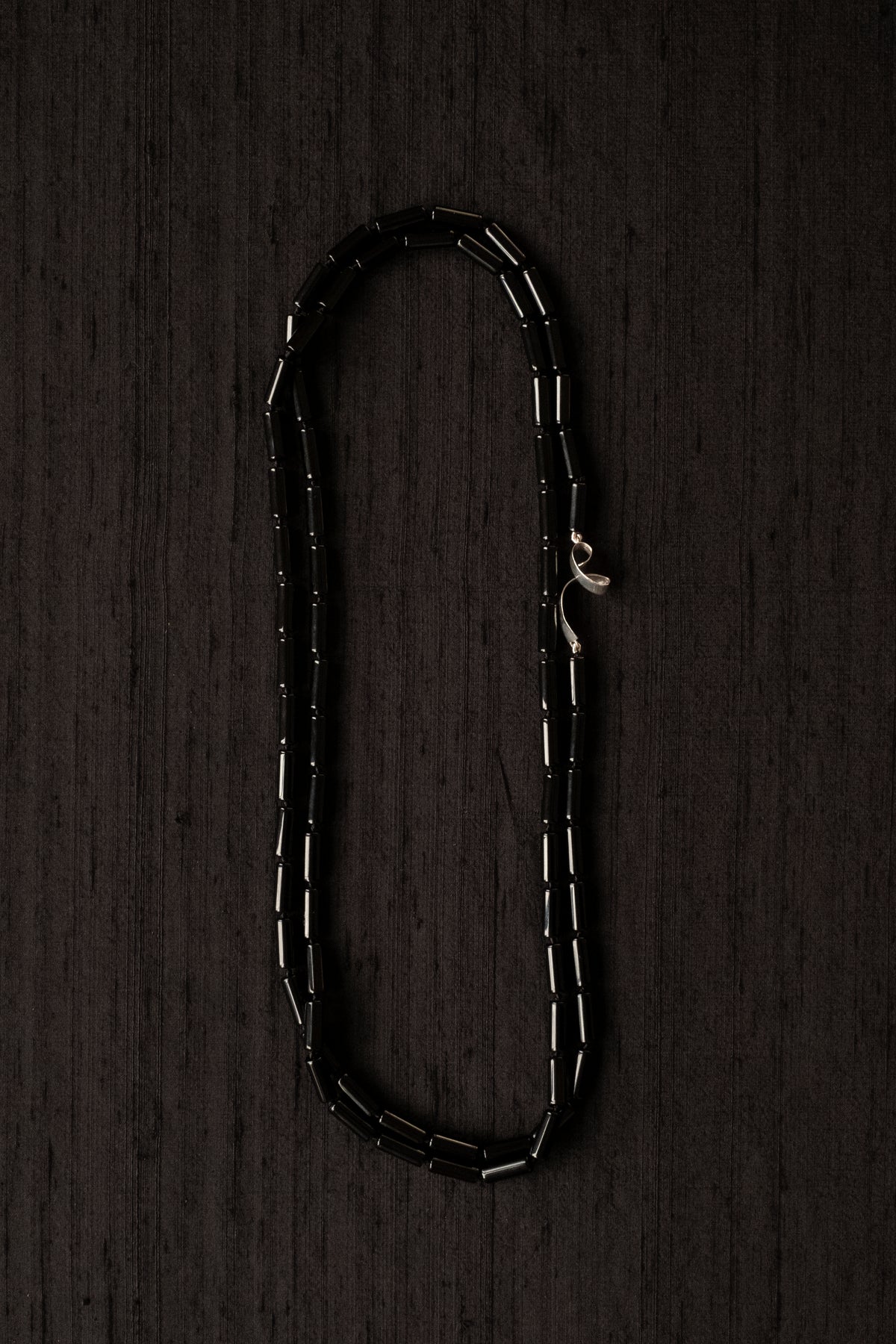 Onyx Column Necklace
