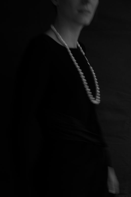 Long Baroque Pearl Necklace