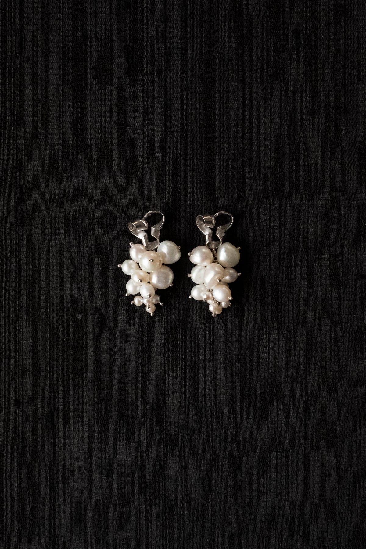 Vine Earrings w/ Pearl