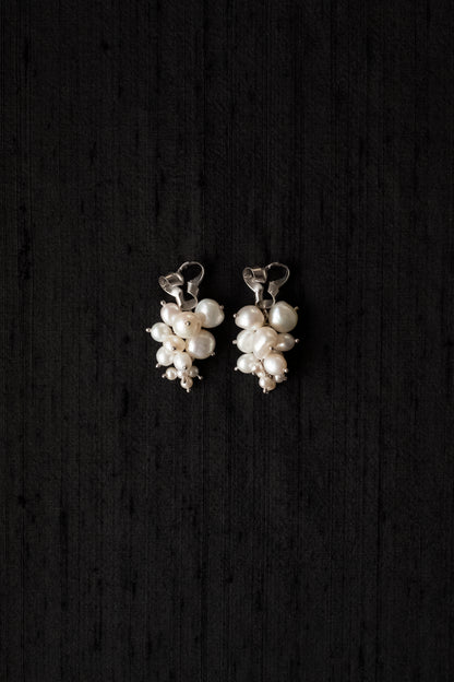 Vine Earrings w/ Pearl