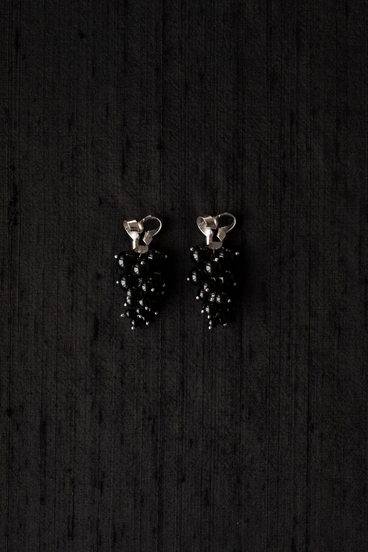 Vine Earrings w/ Onyx