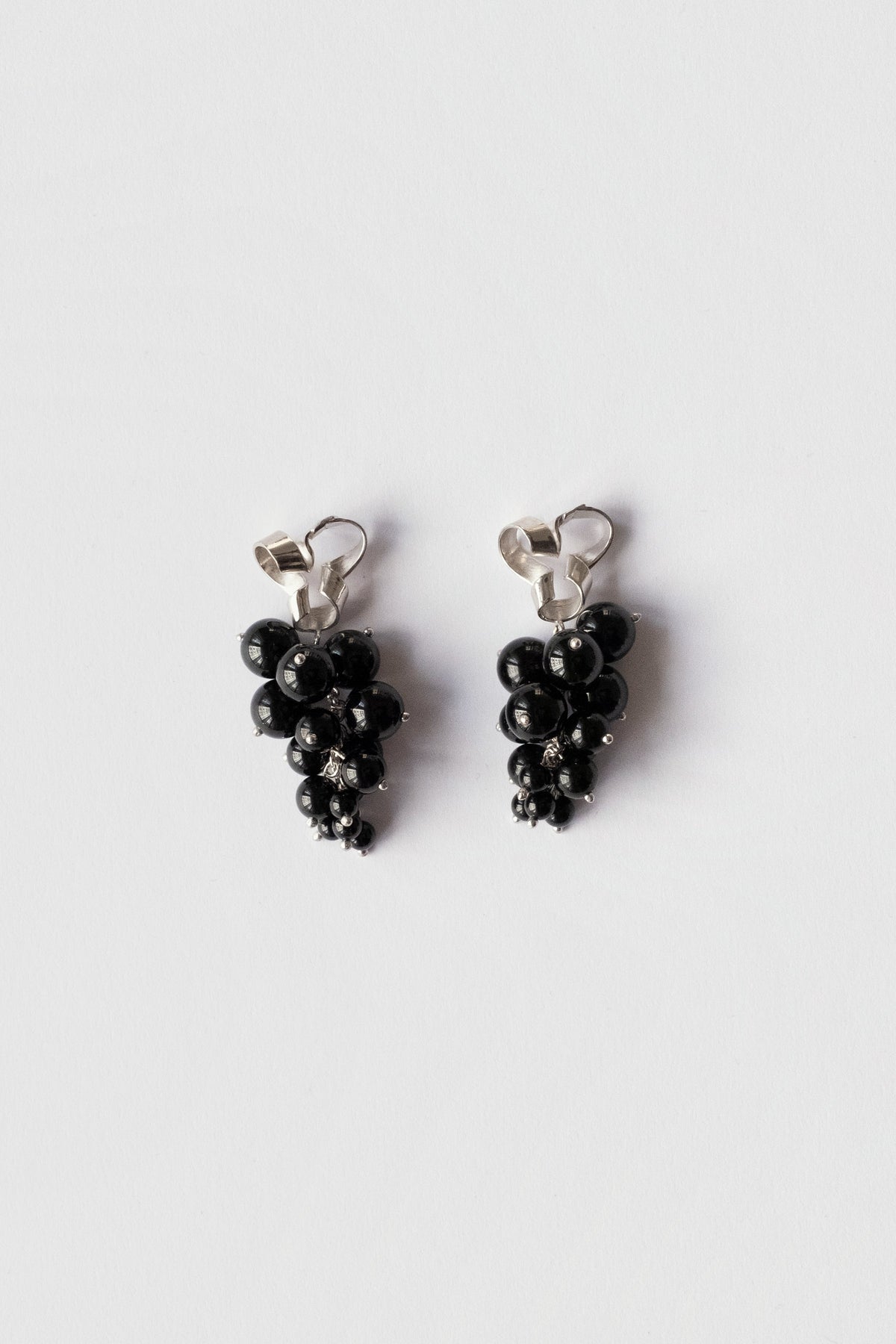 Vine Earrings w/ Onyx