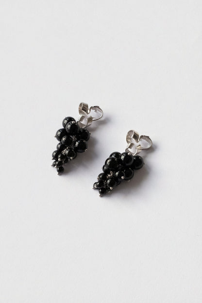Vine Earrings w/ Onyx