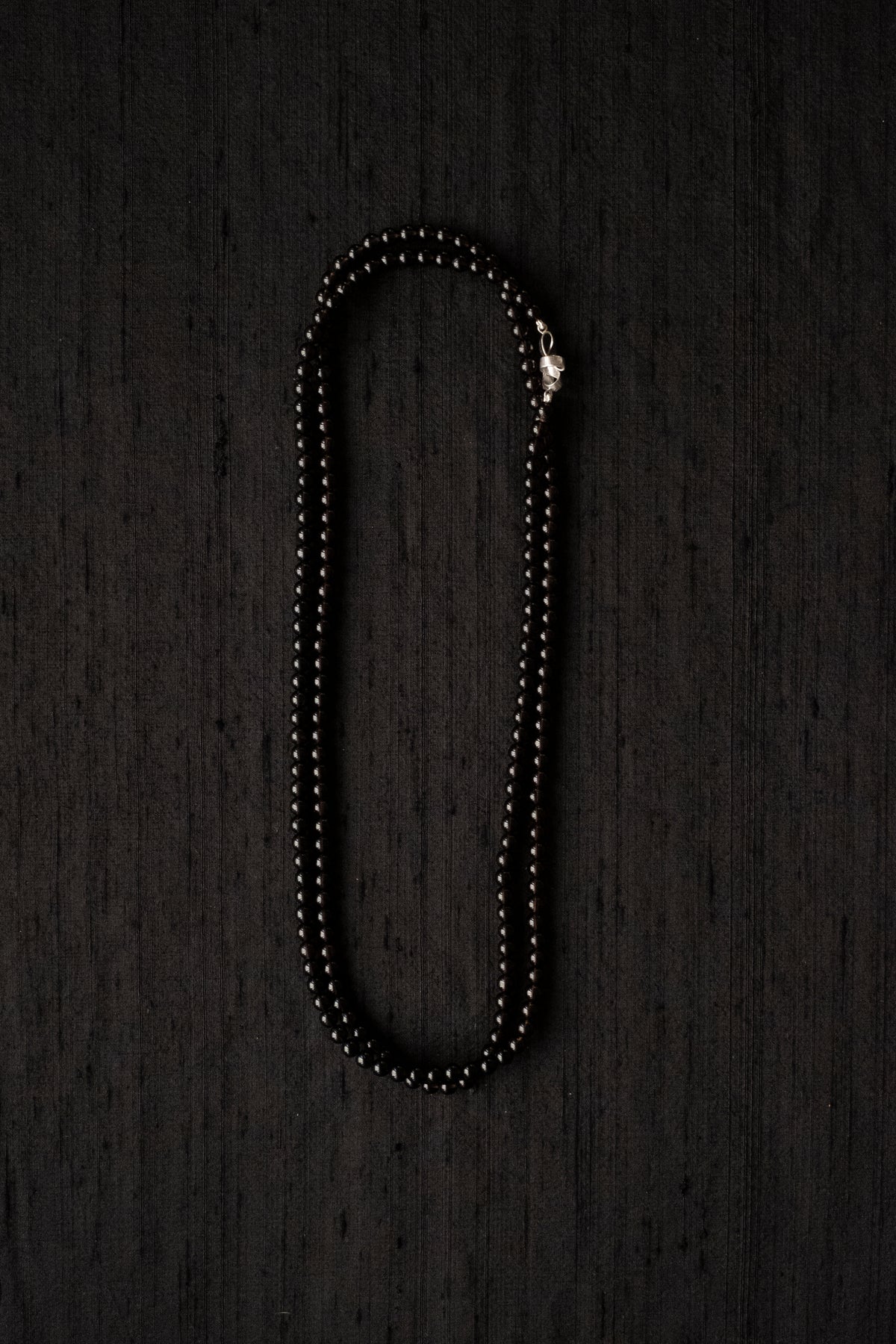 Long Smoked Quartz Necklace