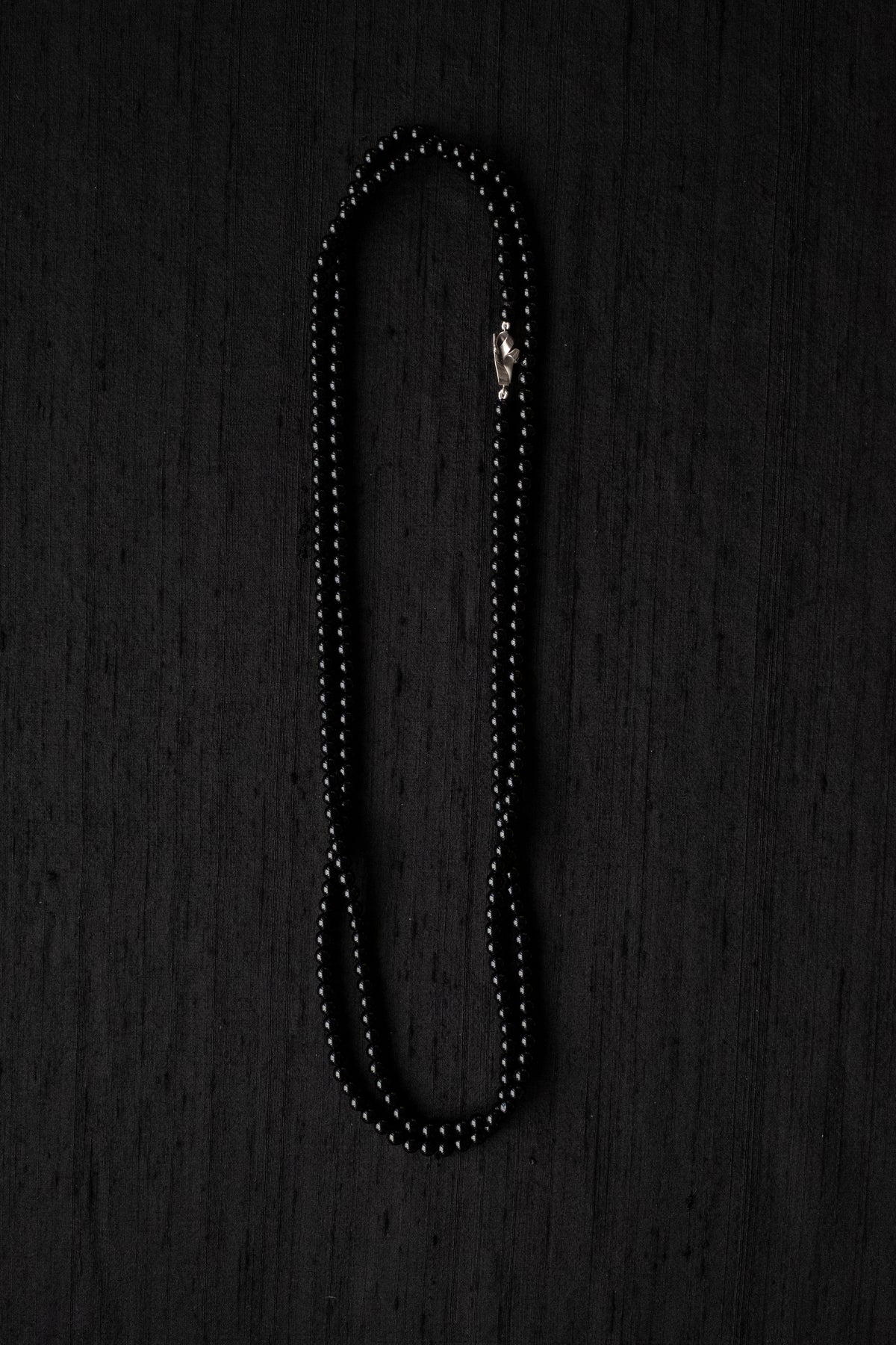 Extra Long Onyx Necklace