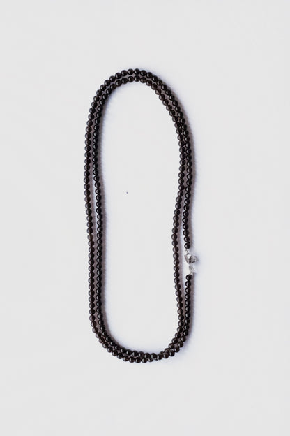 Long Smoked Quartz Necklace