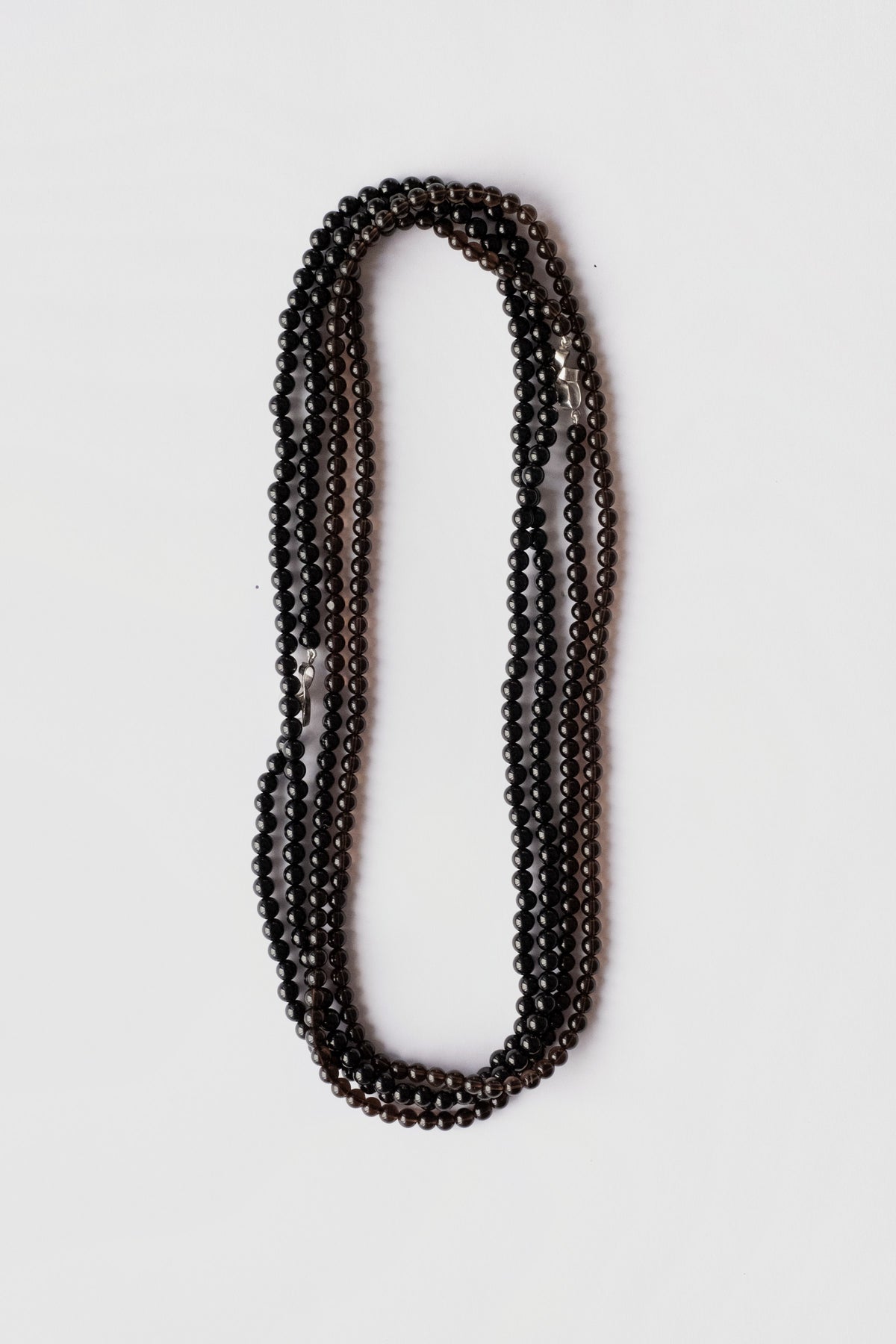 Long Smoked Quartz Necklace