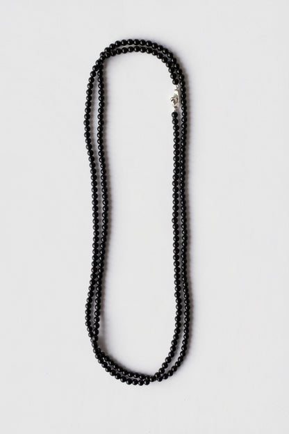 Extra Long Onyx Necklace