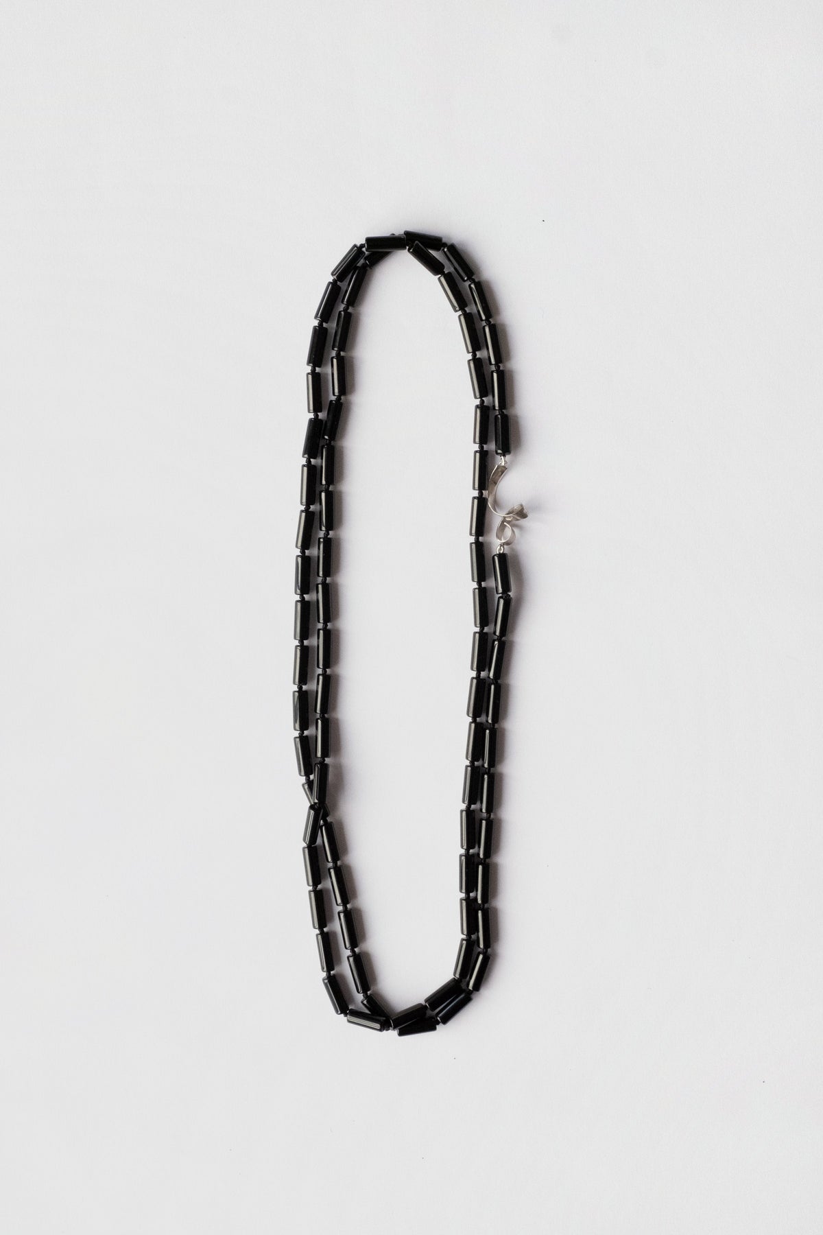 Onyx Column Necklace