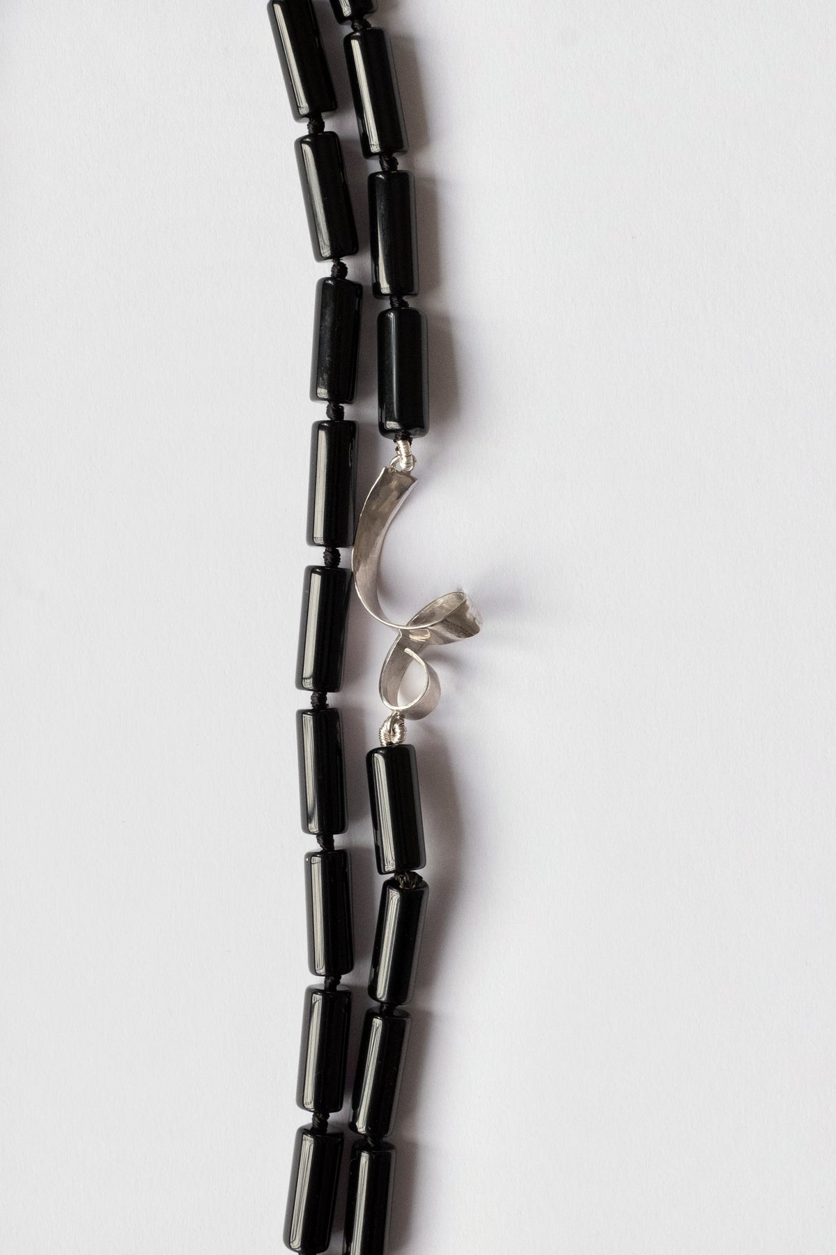 Onyx Column Necklace