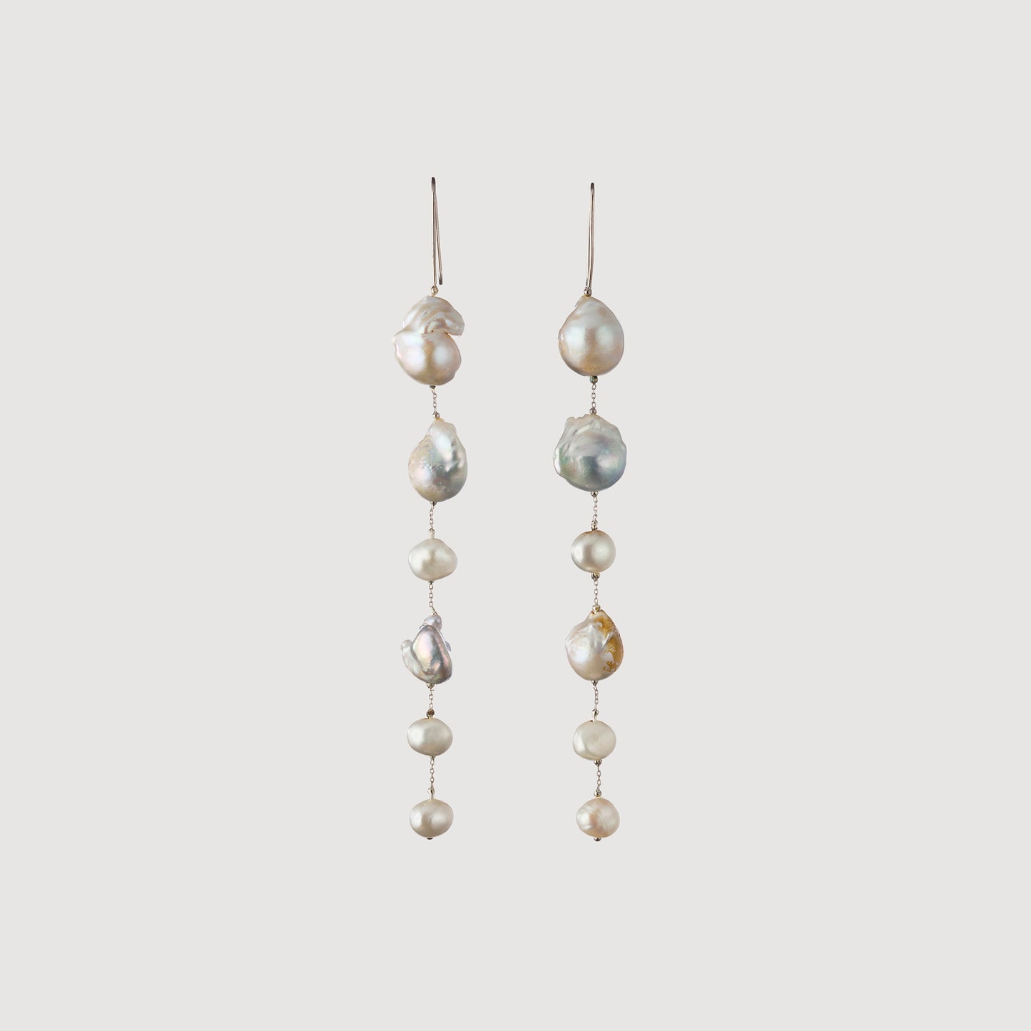 Mixed Pearl Earrings