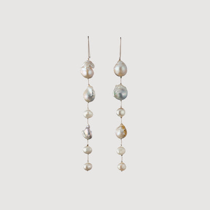 Mixed Pearl Earrings