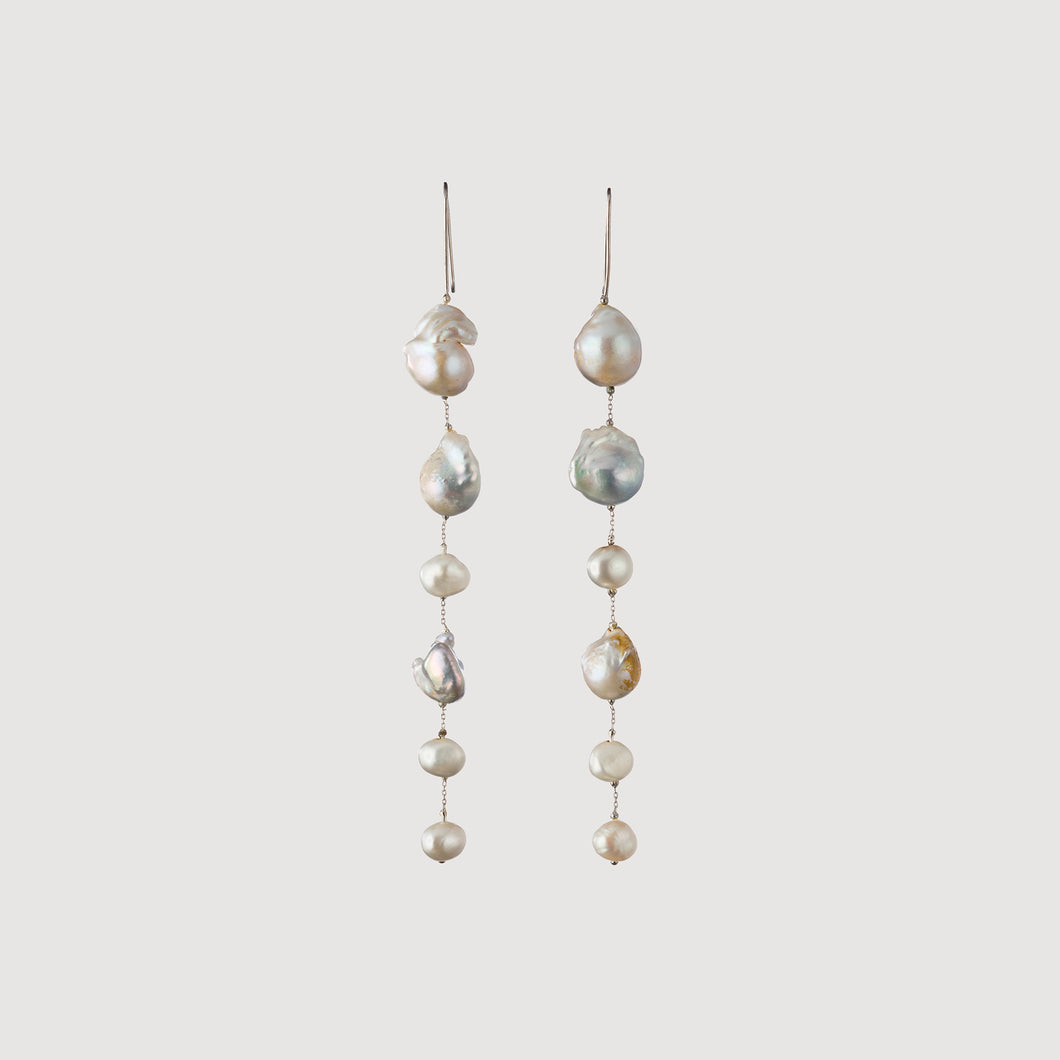 Mixed Pearl Earrings