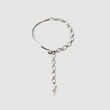 Drop Collar Necklace with Baroque Pearl
