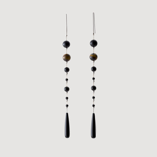 Mixed Onyx Earrings