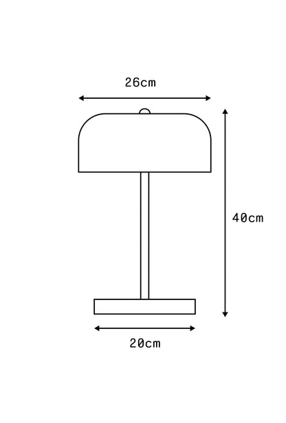 Dome Table Lamp